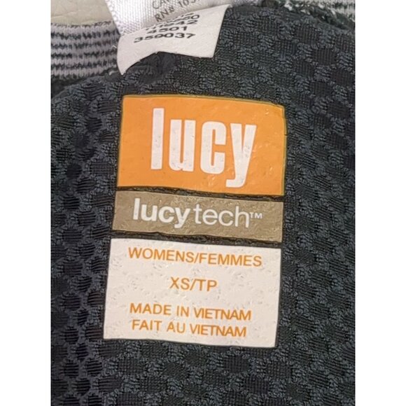 Lucy Tech Top Shirt Womens XS Gray Athletic Athleisure Activewear‎ Long Sleeve - Picture 4 of 7